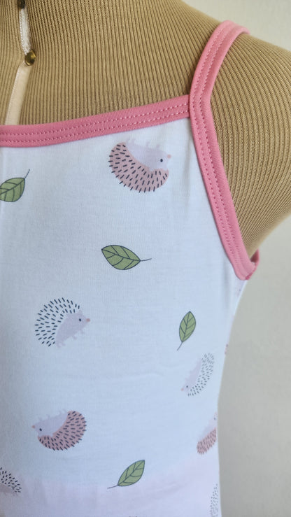 Girls Outfit – 100% Pima Cotton Set with Shorts and Scrunchie