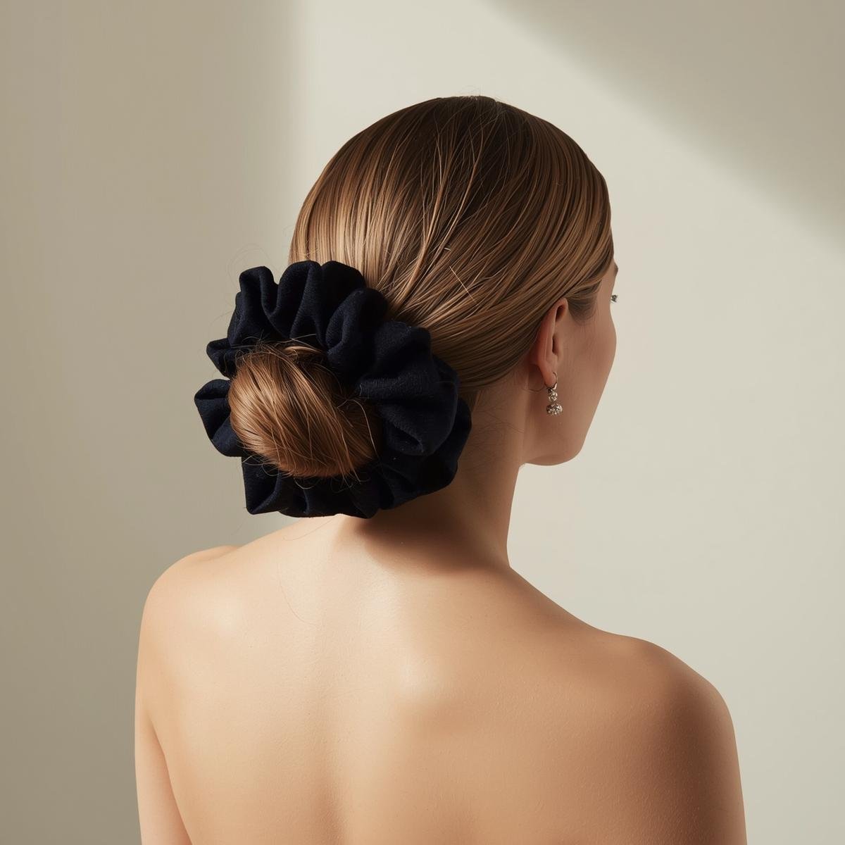 Scrunchies de tela jersey – Pack de 4 colores